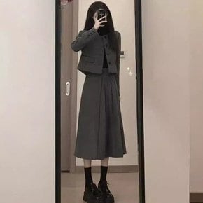 포멀한 연말모임룩 헤시벨투피스