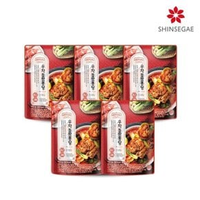 호텔컬렉션 에센셜 우차돌 짬뽕탕 450g x 5팩