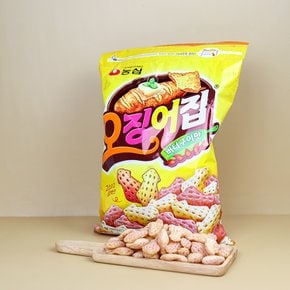 농심 오징어집 260g x 2개 대용량 간식 지퍼백보관