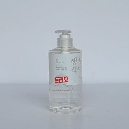 애경 트리오 투명한생각 용기형 500ml X ( 2매입 )