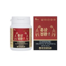 [풍기인삼농협] 황풍정 6년근 홍삼정환 골드 65g 30일분 진세노사이드 4mg/g 쓴맛없이 깔끔하게 /쇼핑백 포함