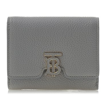 버버리 그레이디 레더 TB 컴팩트 지갑 8070433 LS TB COMPACT WALLET LGL A1373