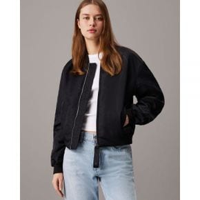 5021916 Calvin Klein Padded Nylon Bomber Jacket - Black 103780135