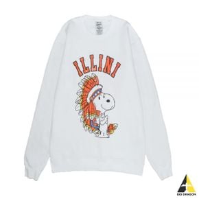 24SS FG-ILLINI white (프린팅 스웨트셔츠)