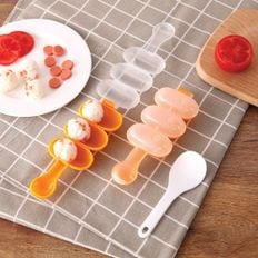  미니 3단 주먹밥틀 도시락 소풍