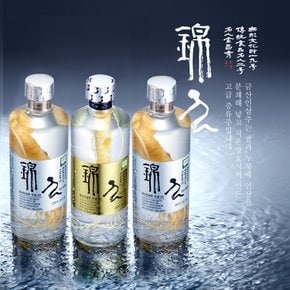 [9/9 오전 9시 결제 전까지 명절전배송]금산인삼주 한뿌리세트1호(23도375ml 2병, 43도375ml 1병 잔2개)