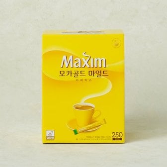 맥심 모카골드 마일드 커피믹스 250입(쓱배송)