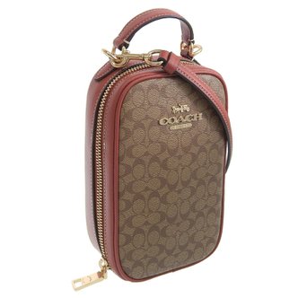  EVA PHONE CROSSBODY CB853 CB854 CF368 CC872 (KHAKI TERRACOTTA  [] [코치] 가방 여성 숄더백