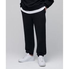 MUSINSA STANDARD [그린] 리사이클 스웨트 팬츠 [블랙] RECYCLE SWEAT PANTS [블랙]