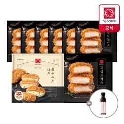 일본 정통 수제 돈까스 등심 7팩+코돈부르 1팩 + 돈까스 소스