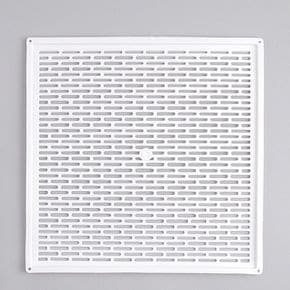 가구 통풍 환기용 정사각 백색 그릴 선택 150x150mm