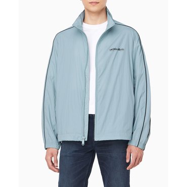 Calvin Klein Jeans 남성 릴렉스핏 스탠드 카라 트랙 자켓(4RC505G)
