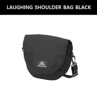 그레고리 LAUGHING SHOULDER BAG BLACK 08J29421