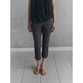 ESSENTIAL CAPRI PANTS [CHARCOAL]