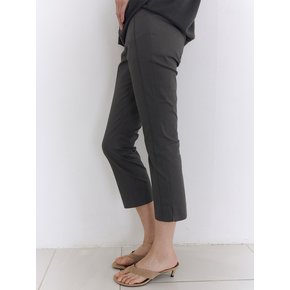 ESSENTIAL CAPRI PANTS [CHARCOAL]