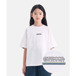 백그래픽 오버핏 반팔티셔츠 (오프 화이트) OD262ISS10_OWH