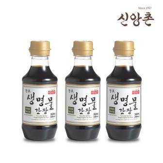 신앙촌 양조 생명물간장 360ml 3병