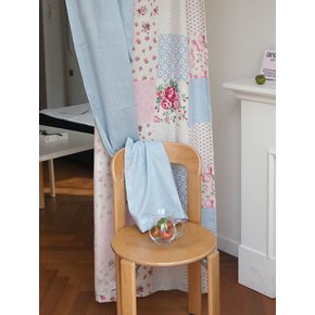 노팅힐 패치워크&블루도트 가리개 커튼 (2size)