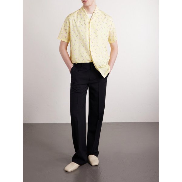 캠프 칼라 프린트 코튼 셔츠 46376663163020935