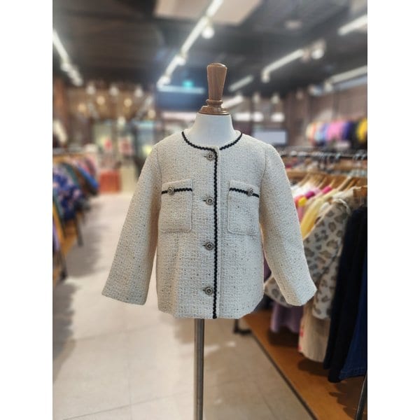 [파주점] (IV)루즈페-시퀀트위드싱글자켓 74C1912001