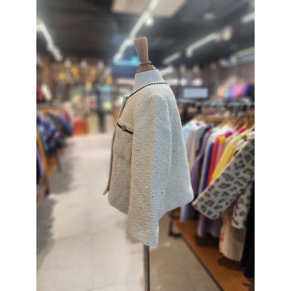 [파주점] (IV)루즈페-시퀀트위드싱글자켓 74C1912001