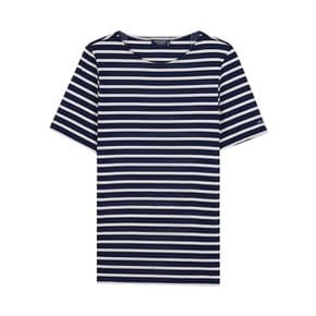 [세인트 제임스] SS26 공용 레반트 모던 티셔츠 LEVANT MODERN MARINE ECRU _EMT