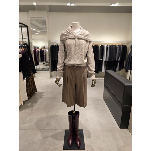 [파주점] 세트 후드넥 니트 풀오버 + 울 버뮤다 팬츠  JRAA1PO553,JPAA0SL469