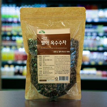 신세계 농산 유기농산 국산발아옥수수차 600g 1개