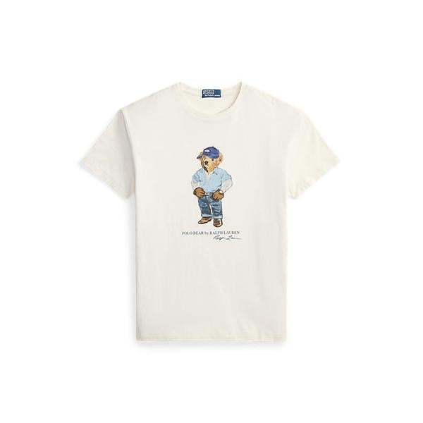 남성 클래식핏 폴로 베어 저지 티셔츠(MNPOTSH1N823196100)