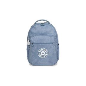 영국 키플링 백팩 kipling SEOUL GO Large Backpack Washed Bl Denim 1697073