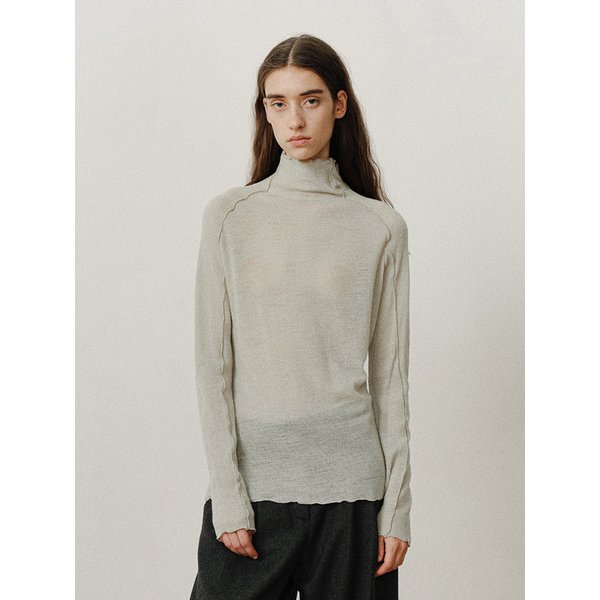 TVF WOOL LINE TURTLENECK TOP_3COLORS