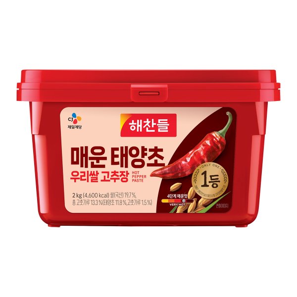 해찬들 매운고추장 2kg