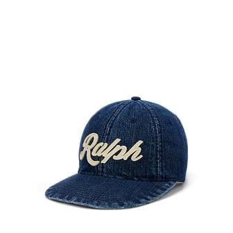 폴로 랄프 로렌 남성 랄프 로고 데님 볼 캡(MAPOHGS0J422580410)