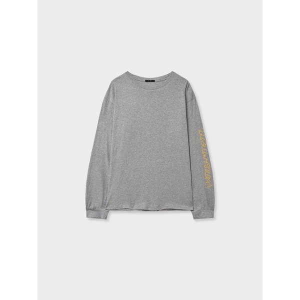 Summer pixel tee_melange gray