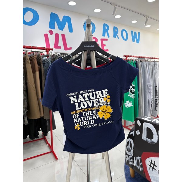 [여주점] 네이처클로버크롭반팔,NV컬러JHZZ37510