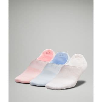 룰루레몬 30% ▼ W 파워 스트라이드 노 쇼 액티브 그립 세트 (3 pcs) - WHT/WNDM/STMI