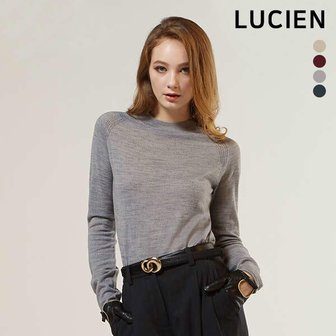 루시앙 모던내추럴 울 블렌디드 니트