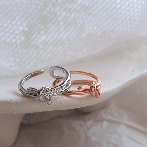 [옷자락] 여자 데일리 꼬임 오픈링 프리사이즈 반지