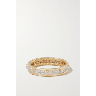 DAVID YURMAN 데이비드 율만 모던 르네상스 18k 골드 다이아몬드 링 33258524072165536