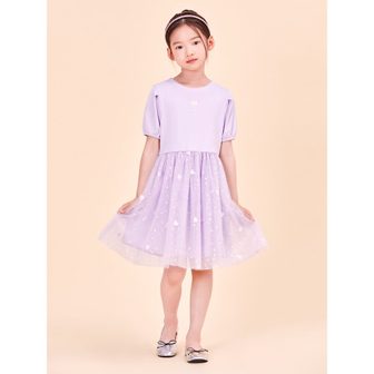 빈폴키즈 [34%OFF][BEANPOLE KIDS] [러블리빙키걸즈] 하트 튜튜 원피스 라이트퍼플