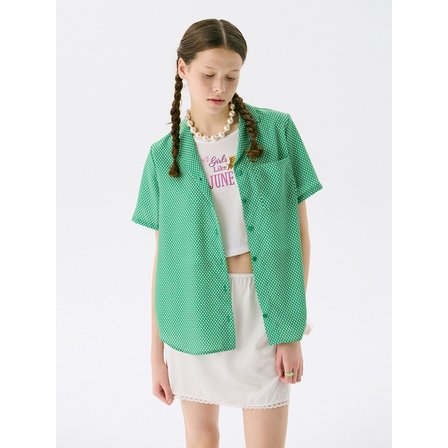 준준스페이스 VOL13. Floral Shirts_Green