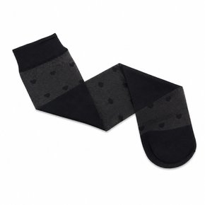 (QR) 하트 도트 시스루 스타킹  슈펜  (HPAO7EA44Q-T)