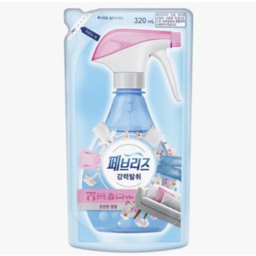 신세계 규격 피앤지 페브리즈 리필 은은한 꽃향  320ml 1개