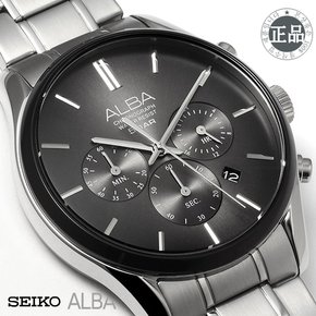 한국본사 삼정시계 공식업체 [SEIKO ALBA] 세이코알바 남성용 메탈시계 AT3873X1