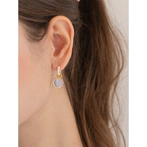 Color Gemstone Earring