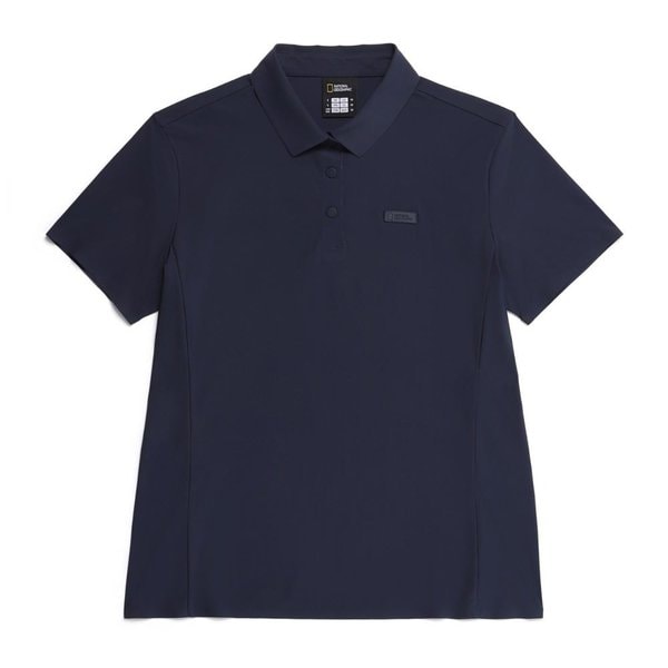 [여주점] N252WPL280 여성 마이아 심리스 슬림핏 카라티 NAVY