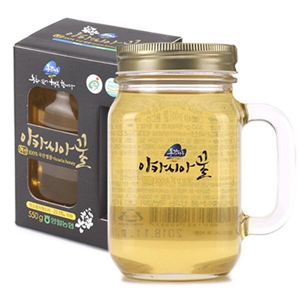영월농협 아카시아꿀 550g(핸들컵)