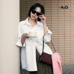 [최초가69900원]26SS 루즈핏 롱 코튼셔츠