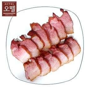 장작 통삼겹 500g / 냉장 /훈제삼겹