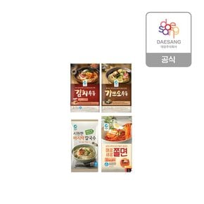 우동2종/칼국수/쫄면 택 4종 골라담기